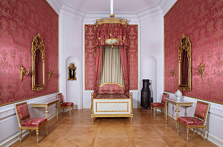 Bild: Schloss Johannisburg, Schlafzimmer