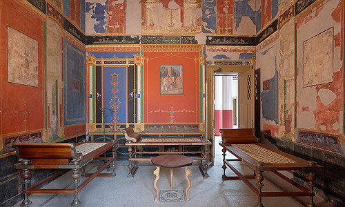 Picture: Winter triclinium (winter dining room)